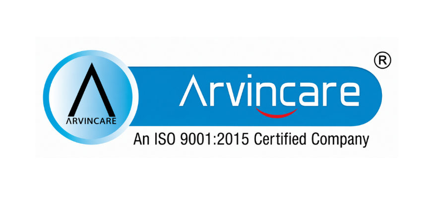 Arvincare - An ISO 9001:2015 Certified Company