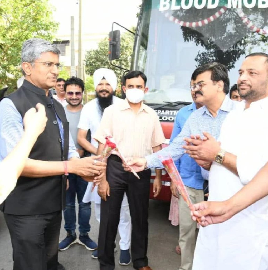 Blood Mobile Healthcare Camp